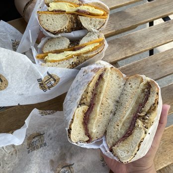 Terra Bagels - B.E.C ( bacon , egg , cheese) & ruben bagel - Bagels Near Me - Grand Rapids, Michigan Terra Bagels - B.E.C ( bacon , egg , cheese) & ruben bagel - Bagels Near Me - Grand Rapids, Michigan