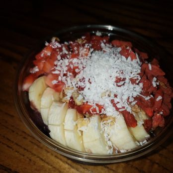 JoJo’s Espresso - Acai base, granola, banana, strawberries, coconut, goji berries, organic honey ~ Neshoba bowl $12 - Coffee & Tea Near Me - Germantown, Tennessee