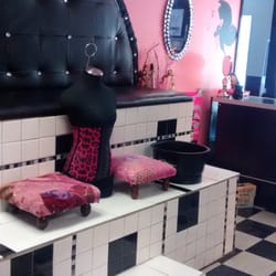 Beauty By Shante - Pretty pedicure area look and feel like a Queen.