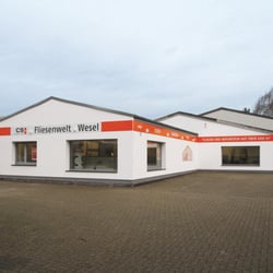 c+s Fliesenwelt Wesel - Außenansicht der c+s Fliesenwelt Wesel
