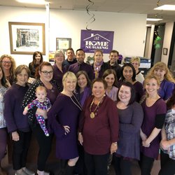 At Home Nursing - Wearing our purple proudly!
