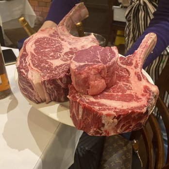 Prime & Beyond - Dry Aged Bone - In Ribsteak for Two, Tomahawk steak - Steakhouses Near Me - Fort Lee, New Jersey Prime & Beyond - Dry Aged Bone - In Ribsteak for Two, Tomahawk steak - Steakhouses Near Me - Fort Lee, New Jersey