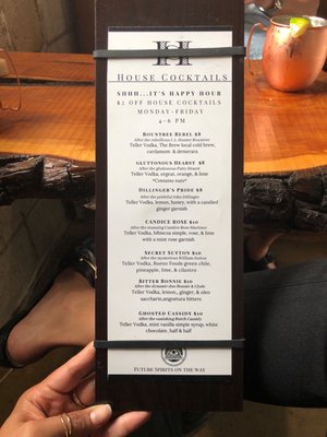 Menu photo 3 Safe House Distilling Albuquerque, NM