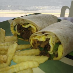 My Deli - Made to order breakfast burritos...breakfast served all day Saturdays :)