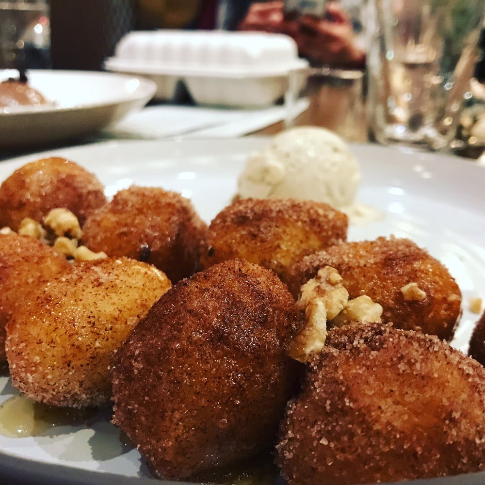 Vasili's Kitchen - Donut desert, this was so good. Reminds me of a churro but better. - Mediterranean Near Me - Gaithersburg, Maryland Vasili's Kitchen - Donut desert, this was so good. Reminds me of a churro but better. - Mediterranean Near Me - Gaithersburg, Maryland