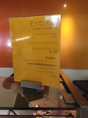 Menu photo 6 Thornton Cafeteria San Diego, CA