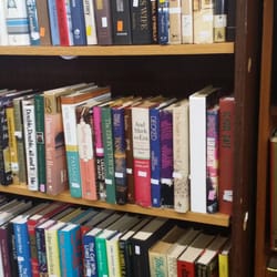 SOS Thrift Store - You can build a book collection here for cheap.