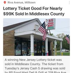 RS Food Mart & Deli - This was a big win for us!! Very appreciated!