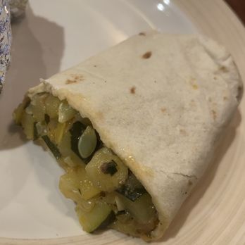 El Parasol - Squash burrito - Mexican Near Me - Santa Fe, New Mexico