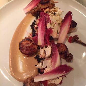 a.kitchen - sea scallops - New American Near Me - Philadelphia, Pennsylvania