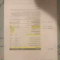 Due North Wellness - His "contract" ....so bogus! Not the one I signed. Sorry this is upside down....not sure how that happened.