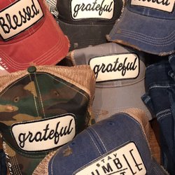 Eureka Clothing Company - All kinds of caps! Grateful, blessed, stay humble, and more!