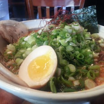 Ramen Seas - Spicy tonkatsu ramen with extra cha siu and green onions - Ramen Near Me - Sunnyvale, California Ramen Seas - Spicy tonkatsu ramen with extra cha siu and green onions - Ramen Near Me - Sunnyvale, California