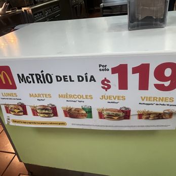 Mcdonald's - McDonald's (Ensenada, México): McTrío Deals - Fast Food Near Me - Ensenada, BCN