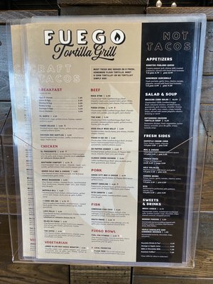 Menu photo 7 Fuego Tortilla Grill San Antonio, TX Menu photo 7 Fuego Tortilla Grill San Antonio, TX