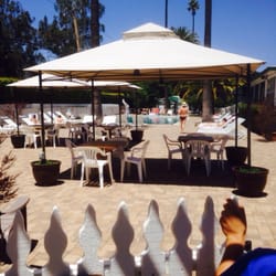 Los Laureles Lodge Pool - The view when you walk in the door -- amazing!