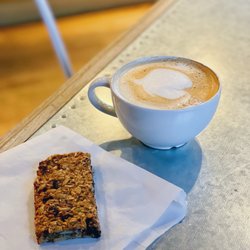 Willow Cafe Bakery - Power Bar, Almond Milk Latte