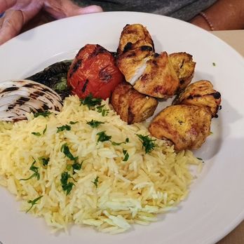 Baba Ali Grill - Chicken Tawook entree - Mediterranean Near Me - Murrieta, California