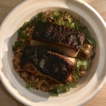 Kato - Sable fish fried rice with shiso leaf (best dish of the night) - Taiwanese Near Me - Los Angeles, California Kato - Sable fish fried rice with shiso leaf (best dish of the night) - Taiwanese Near Me - Los Angeles, California