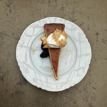 The Corson Building - Almond cake - IG @bougiefoodieboi - New American Near Me - Seattle, Washington