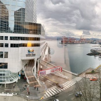 Fairmont Waterfront - View from our room on the 8th floor - Hotels Near Me - Vancouver, British Columbia