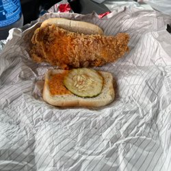 KFC - Buffalo slider. KFC