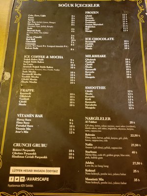 Menu photo 2 Avar's Cafe Yalova, 77