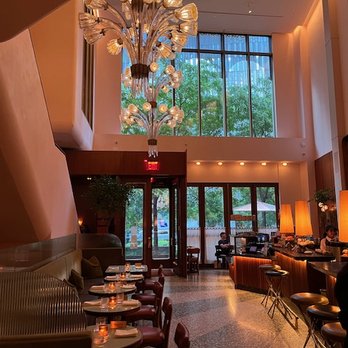 Sant Ambroeus Brookfield - Dining tables in bar area - Coffee & Tea Near Me - New York, New York Sant Ambroeus Brookfield - Dining tables in bar area - Coffee & Tea Near Me - New York, New York
