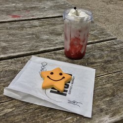 Hero Coffee + Market - Sugar Cookie, Iced Strawberry Latte