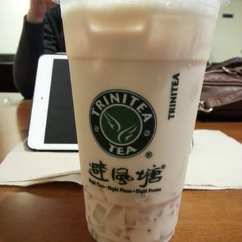 Trinitea Tea - Trinitea Milk Tea!!! Half sugar with Lychee Jelly! - Coffee & Tea Near Me - San Diego, California Trinitea Tea - Trinitea Milk Tea!!! Half sugar with Lychee Jelly! - Coffee & Tea Near Me - San Diego, California