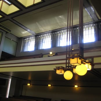 Unity Temple Restoration Foundation - West upper level seats (viewed from north mid-level seats). - Landmarks & Historical Buildings Near Me - Oak Park, Illinois