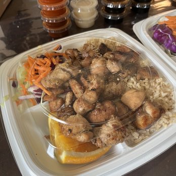 Flame Broiler - Chicken Plate - Fast Food Near Me - El Monte, California