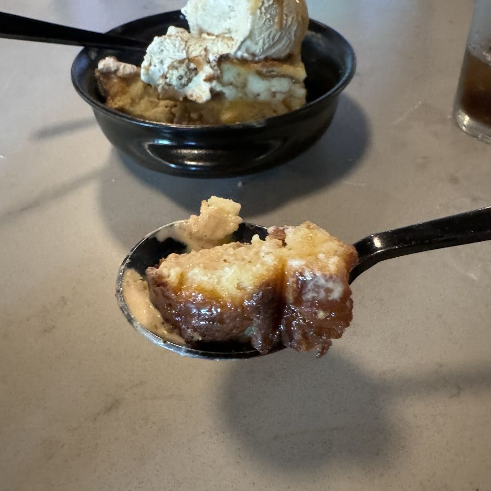 Crawford Cookshop - Warm bread pudding - Desserts Near Me - Clayton, North Carolina