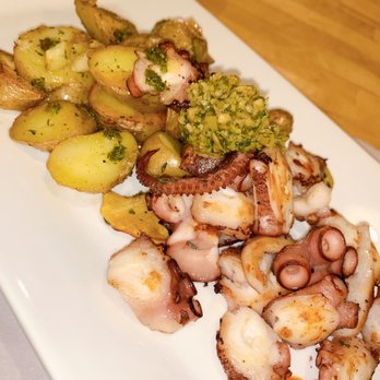 Capuli Restaurant - Grilled Octopus - Mediterranean Near Me - Westport, Connecticut
