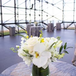 Stapleton Floral - White Event Florals, Cocktail Arrangement