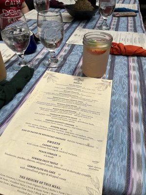 Menu photo 4 Origins Cafe Cooperstown, NY