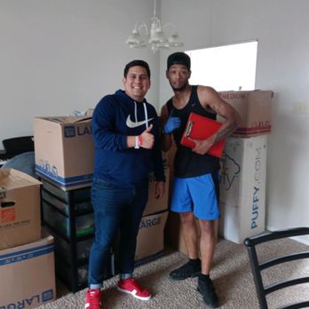 Cheetah Moving DFW - A happy customer following a 2 bedroom apartment move! - Movers Near Me - Coppell, Texas