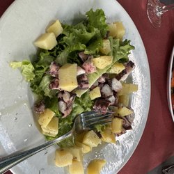 Restaurant Il Fornello Napoletano - Full sized warm octopus salad