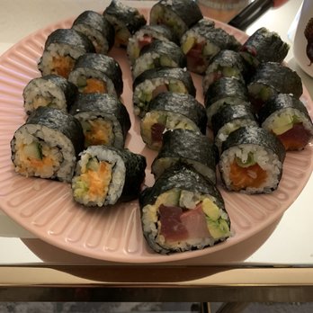 Aquarius Fish - NZ salmon, tuna, and hamachi rolls - Seafood Markets Near Me - Salt Lake City, Utah