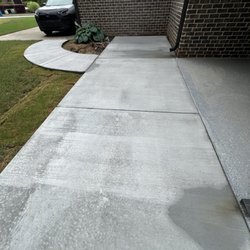 Acosta Construction Group - 7 foot Patio extension and walkway to the extension from the driveway