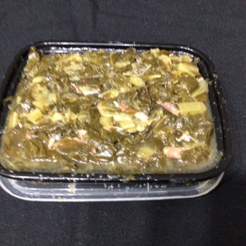 Ray's Chicken & Fish - A picture of the collards greens.. - Seafood Near Me - Sacramento, California Ray's Chicken & Fish - A picture of the collards greens.. - Seafood Near Me - Sacramento, California