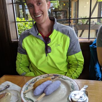 The Oak Table Cafe - Server's practical joke corndog platter - Breakfast & Brunch Near Me - Sequim, Washington