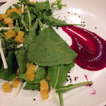 Hilo Bay Cafe - Crispy quinoa .... Organic baby arugula salad with beets crispy quinoa. Great flavor with great price. Loved it - New American Near Me - Hilo, Hawaii Hilo Bay Cafe - Crispy quinoa .... Organic baby arugula salad with beets crispy quinoa. Great flavor with great price. Loved it - New American Near Me - Hilo, Hawaii
