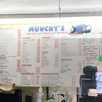 Munchy's - Menu - Mexican Near Me - Needles, California