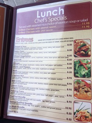 Menu photo 7 Thai-Sushi Express Deerfield Beach, FL
