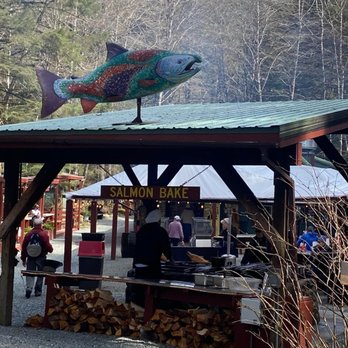 Gold Creek Salmon Bake - The front entrance - American Near Me - Juneau, Alaska