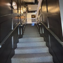 National Exchange Hotel - Stairs down from the second floor