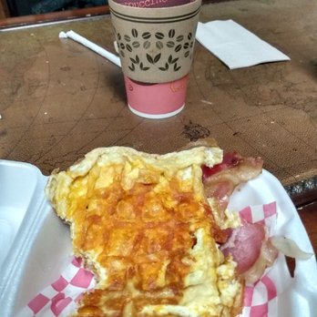 The Perfect Blend Coffeehouse - House Blend dark roast and bacon chaffle - Coffee & Tea Near Me - Sheridan, Arkansas The Perfect Blend Coffeehouse - House Blend dark roast and bacon chaffle - Coffee & Tea Near Me - Sheridan, Arkansas