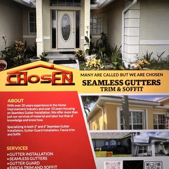 Chosen Home Improvement - SWFL gutter installation - Gutter Services Near Me - Cape Coral, Florida Chosen Home Improvement - SWFL gutter installation - Gutter Services Near Me - Cape Coral, Florida