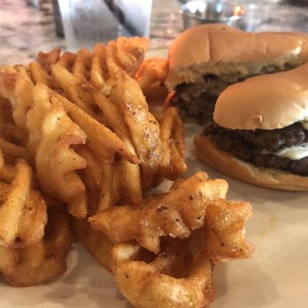 The Train Shed - Smash burger with seasoned waffle fries - Bars Near Me - St Louis, Missouri The Train Shed - Smash burger with seasoned waffle fries - Bars Near Me - St Louis, Missouri